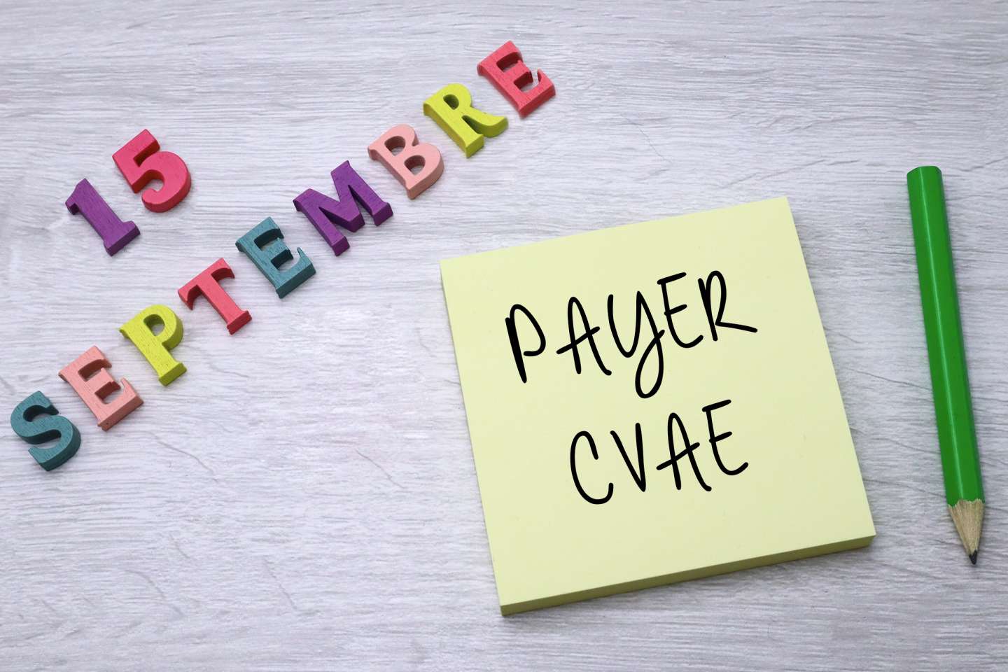 N’oubliez pas de payer votre second acompte de CVAE pour le 15 septembre 2021