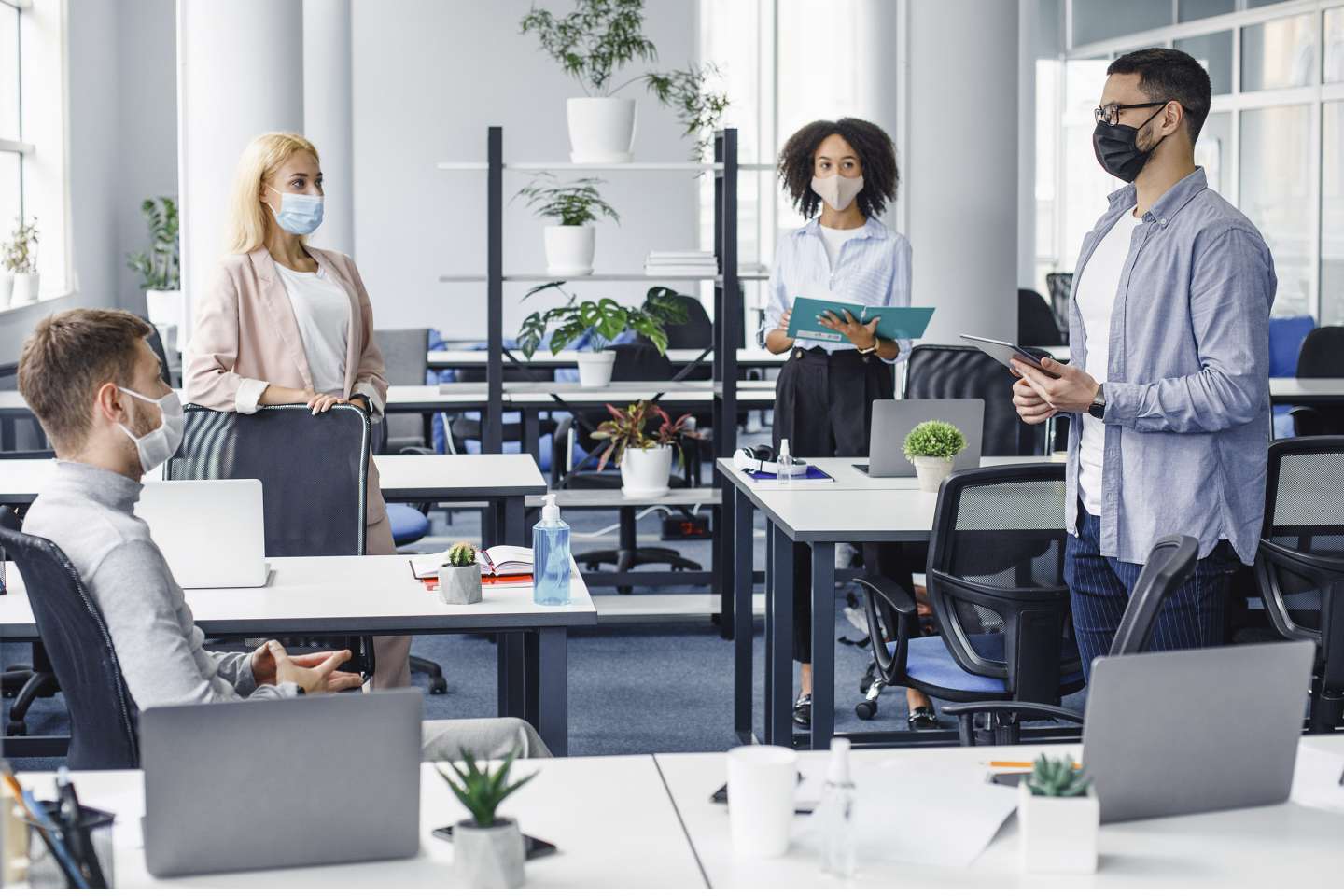Port du masque dans les entreprises : où en-est-on ?