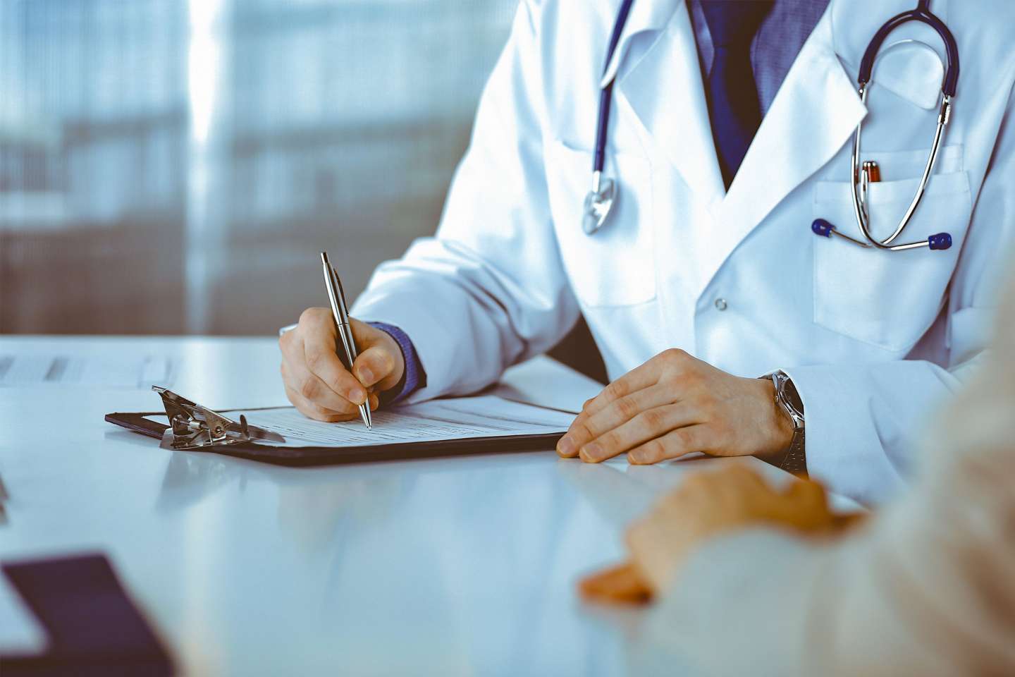 Une visite médicale de fin de carrière en cas de poste à risque