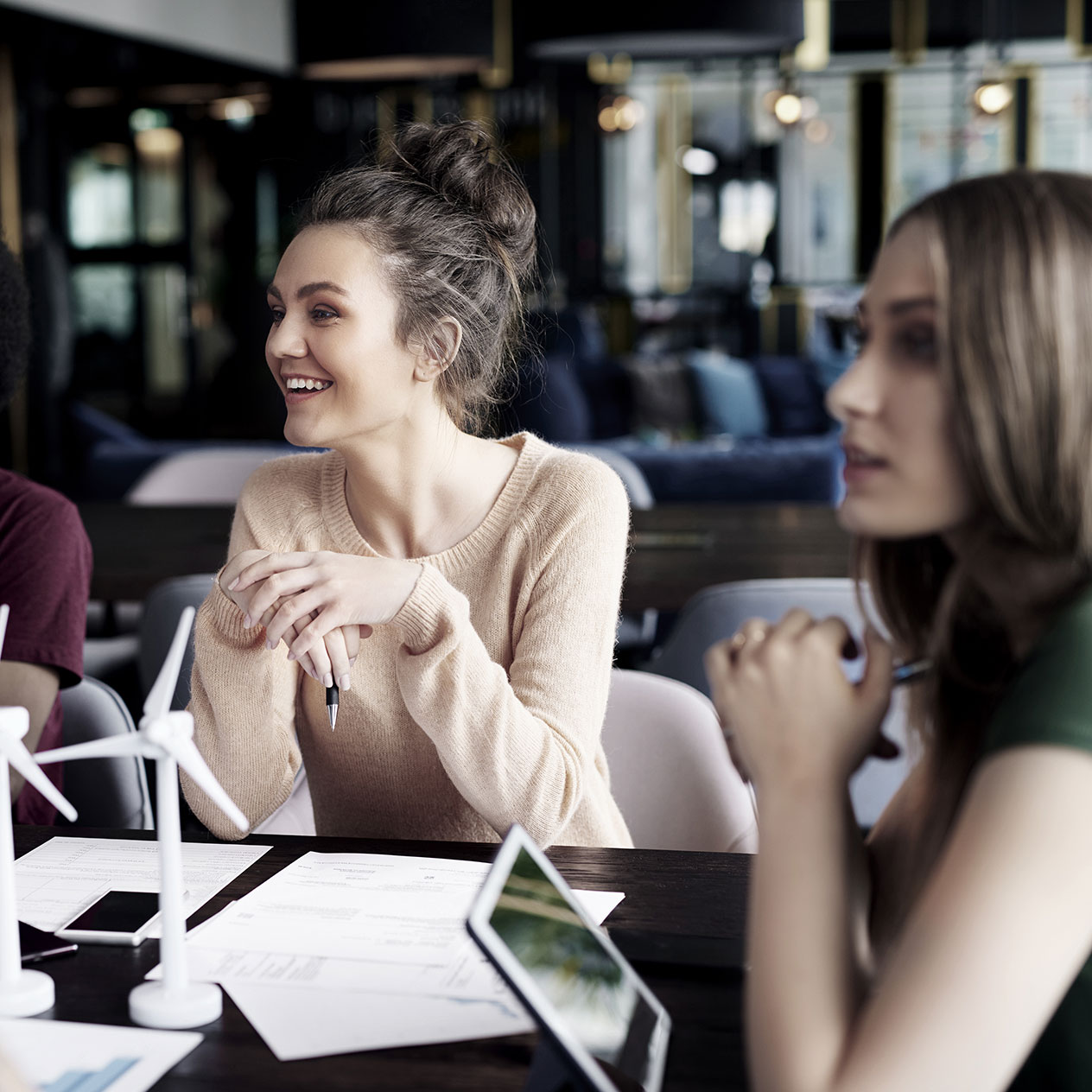 réunion de travail femmes